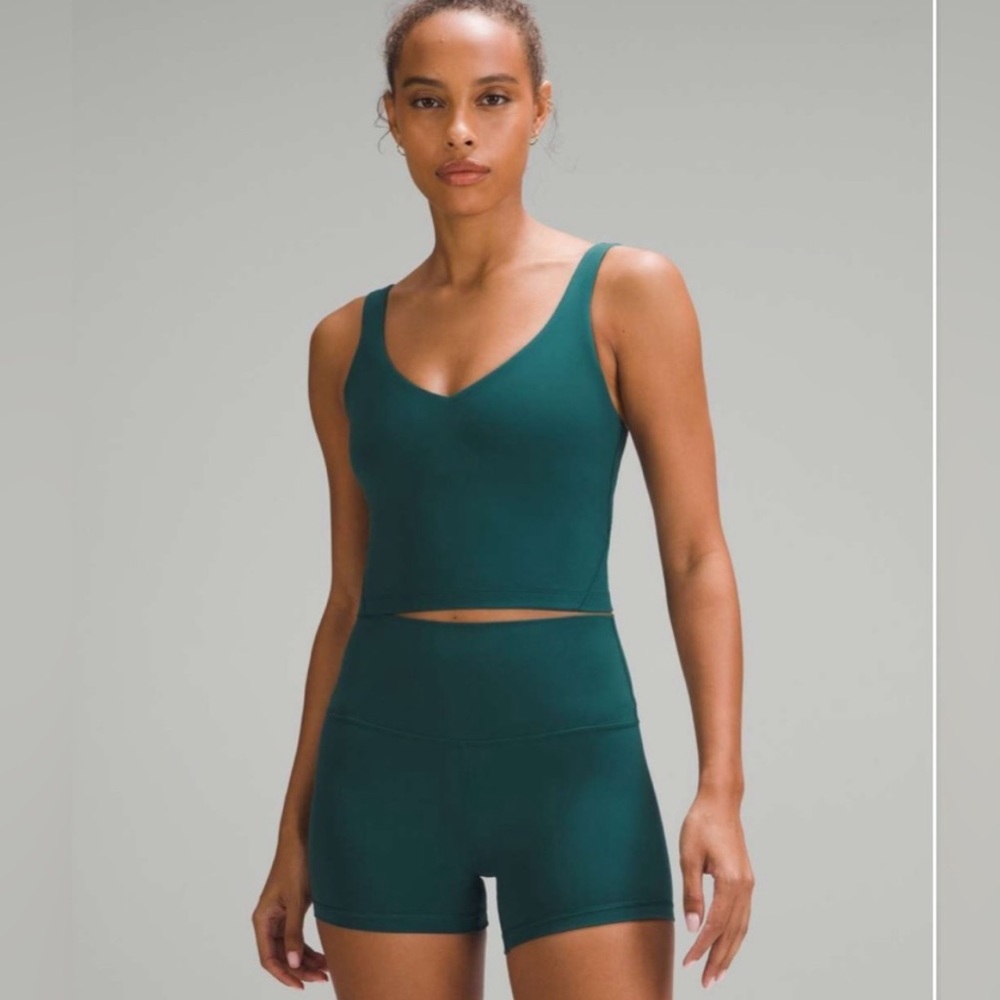 Lululemon align tank storm teal size 2